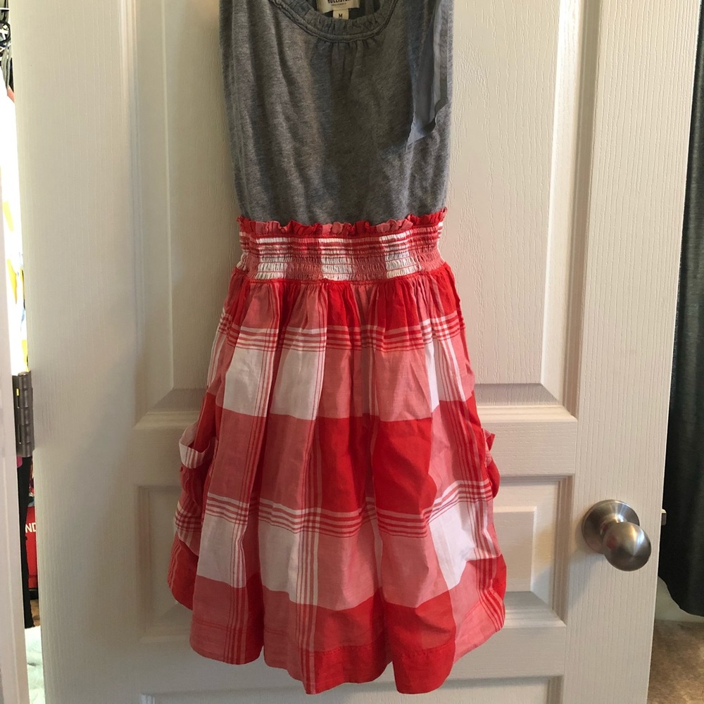 Coral Hollister dress